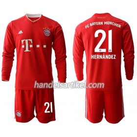 FC Bayern München Lucas Hernandez 21 Kinder Heim Trikotsatz 2020/21 Langarm (+ Kurze Hosen)